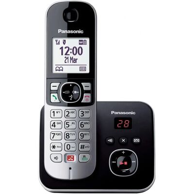 Panasonic KX-TG686 - KX-TG6861GB Schwarz/Silber Solo Panasonic KX-TG686 - KX-TG6861GB Schwarz/Silber Solo