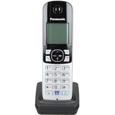 Panasonic KX-TGA681 Vezeték nélküli telefon - Fekete és Ezüst - 1.8" LCD Panasonic KX-TGA681 Vezeték nélküli telefon - Fekete és Ezüst - 1.8" LCD