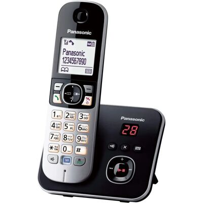 Panasonic KX-TG6821 - 6 Urządzeń, 120 Kontaktów - Cyfrowy Bezprzewodowy Telefon Panasonic KX-TG6821 - 6 Urządzeń, 120 Kontaktów - Cyfrowy Bezprzewodowy Telefon