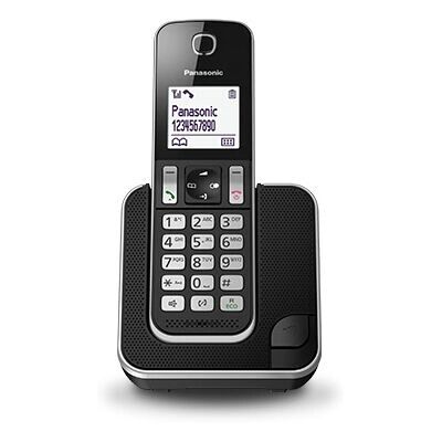 Panasonic KX-TGD310JTB - Telefono cordless - Nero Panasonic KX-TGD310JTB - Telefono cordless - Nero