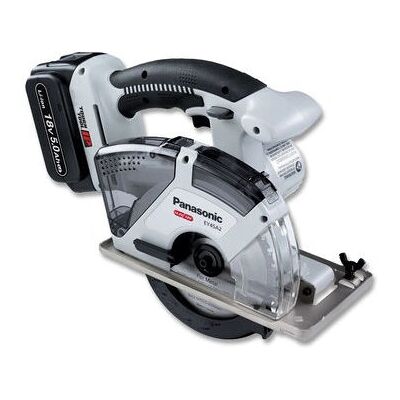 Panasonic EY45A2XM Metallkreissäge - 135mm, 18V, Schwarz/Grau Panasonic EY45A2XM Metallkreissäge - 135mm, 18V, Schwarz/Grau