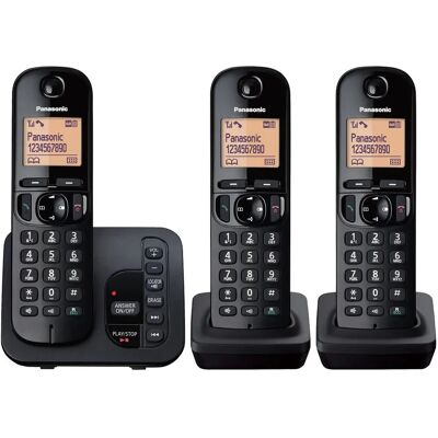Panasonic KX-TGC220 - KX-TGC223 Triple Black Panasonic KX-TGC220 - KX-TGC223 Triple Black