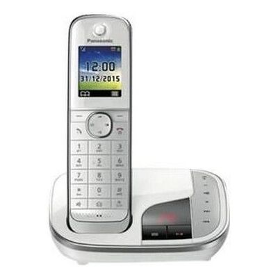 Σταθερό τηλέφωνο Panasonic KX-TGJ320GW με μεγάλη μπαταρία Σταθερό τηλέφωνο Panasonic KX-TGJ320GW με μεγάλη μπαταρία