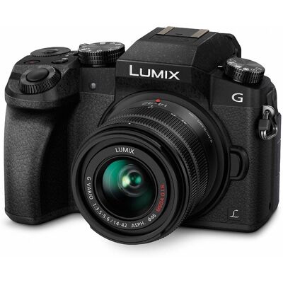 Panasonic Lumix DMC-G7 - Kit 14-42 mm OIS II Schwarz Panasonic Lumix DMC-G7 - Kit 14-42 mm OIS II Schwarz