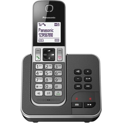 Teléfono Inalámbrico Panasonic KX-TGD320FRG - Con ID de llamada Teléfono Inalámbrico Panasonic KX-TGD320FRG - Con ID de llamada