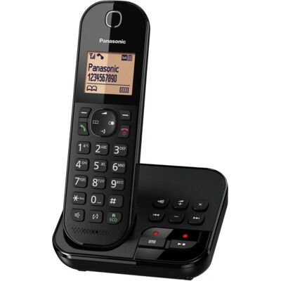 Téléphone DECT Panasonic KX-TGC420FRB Noir avec 50 contacts - Publicité Téléphone DECT Panasonic KX-TGC420FRB Noir avec 50 contacts - Publicité