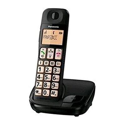 Panasonic KX-TGE110 Schnurloses DECT-Telefon mit 1,8" Display - Telefonart Panasonic KX-TGE110 Schnurloses DECT-Telefon mit 1,8" Display - Telefonart