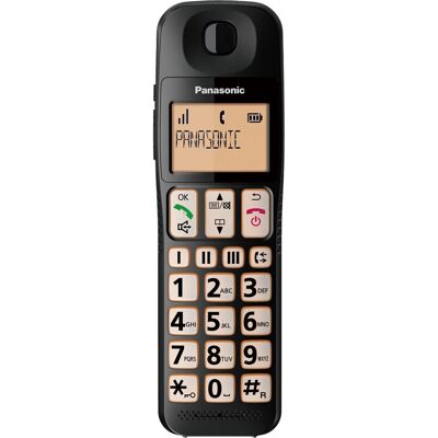 Panasonic - KX-TGE112E - Big Button - Telephone Panasonic - KX-TGE112E - Big Button - Telephone
