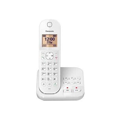 Téléphone Sans Fil Panasonic KX-TGC410FRW avec Identifiant d'Appelant - Publicité Téléphone Sans Fil Panasonic KX-TGC410FRW avec Identifiant d'Appelant - Publicité