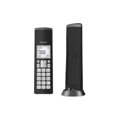 Telefone DECT Panasonic KX-TGK210 Preto - Telefone Telefone DECT Panasonic KX-TGK210 Preto - Telefone