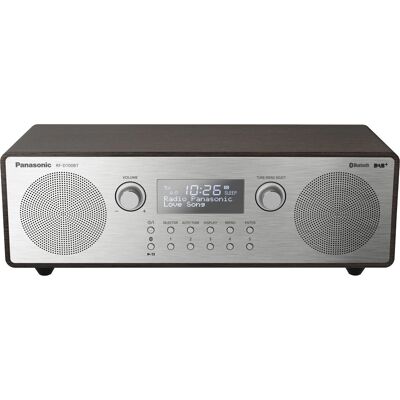 Panasonic RF-D100BT Tragbares Digitalradio - Schwarz, Grau Panasonic RF-D100BT Tragbares Digitalradio - Schwarz, Grau