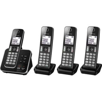 Panasonic - KX-TGD624EB - Quad DECT Panasonic - KX-TGD624EB - Quad DECT