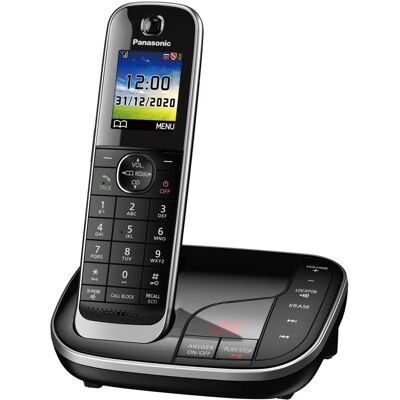 Panasonic KX-TGJ420EB Black Cordless Phone - Nuisance Call Blocker Panasonic KX-TGJ420EB Black Cordless Phone - Nuisance Call Blocker