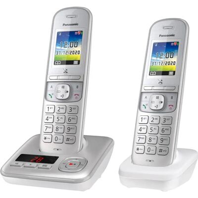 Panasonic KX-TGH720 - KX-TGH722 Jumeau argent Panasonic KX-TGH720 - KX-TGH722 Jumeau argent