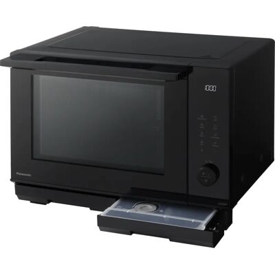 Microondas Panasonic NN-DS59NBEPG, microondas combinado, 27 L, 1000 W, preto Microondas Panasonic NN-DS59NBEPG, microondas combinado, 27 L, 1000 W, preto