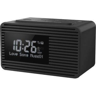Panasonic RC-D8EG-K Radio Vækkeur - DAB+ Digital, USB, Stor Skærm Panasonic RC-D8EG-K Radio Vækkeur - DAB+ Digital, USB, Stor Skærm