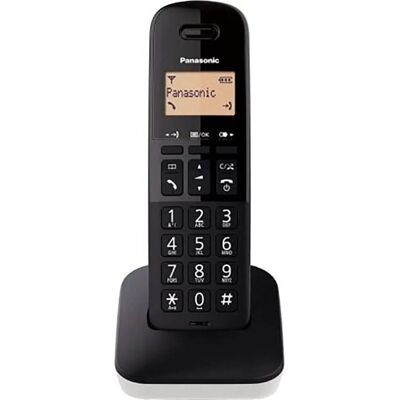 Teléfono Inalámbrico Panasonic KX-TGB610SPW - Bloqueo de llamadas, Botones grandes, Alto volumen Teléfono Inalámbrico Panasonic KX-TGB610SPW - Bloqueo de llamadas, Botones grandes, Alto volumen