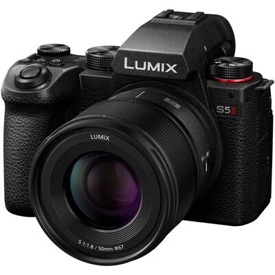 Panasonic Lumix S5M2 Body + Lumix S 50 mm f/1.8 - Kamera Panasonic Lumix S5M2 Body + Lumix S 50 mm f/1.8 - Kamera