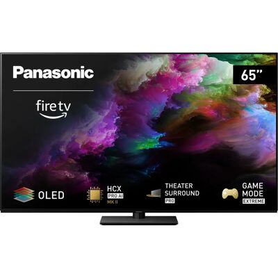 Panasonic 65" OLED 4K Fernseher mit Fire TV - Smart, Schwarz Panasonic 65" OLED 4K Fernseher mit Fire TV - Smart, Schwarz