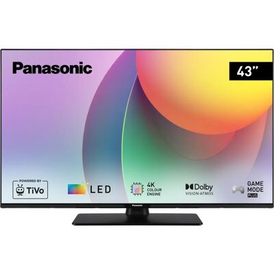 Panasonic TB-43W60AEZ Téléviseur 4K Ultra HD - TiVo - Dolby Vision - Mode Jeu - Publicité Panasonic TB-43W60AEZ Téléviseur 4K Ultra HD - TiVo - Dolby Vision - Mode Jeu - Publicité