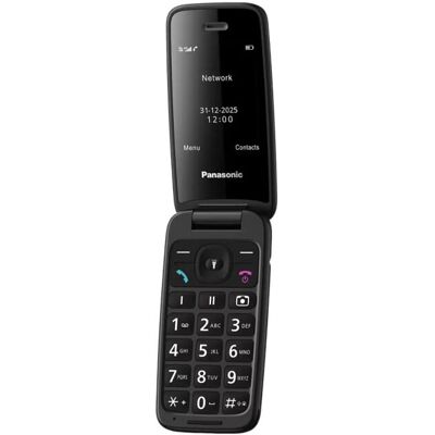 Panasonic - KX-TU410EXB-NERO - Schwarz - Mobiltelefon Panasonic - KX-TU410EXB-NERO - Schwarz - Mobiltelefon