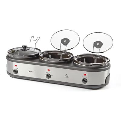Garmin Quest 16530 - 3 Pot Electric Slow Cooker - Slow Cooker Garmin Quest 16530 - 3 Pot Electric Slow Cooker - Slow Cooker