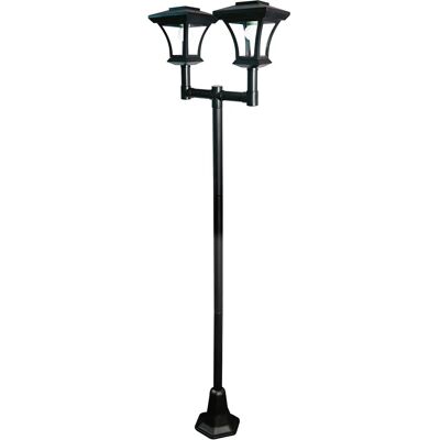 GardenKraft - 19510 - Twin Head - 1.8m tall - Lamp post GardenKraft - 19510 - Twin Head - 1.8m tall - Lamp post