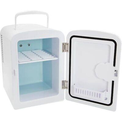 Global Gizmos - GBZ Mini Fridge - White - 4 L - Mini fridge Global Gizmos - GBZ Mini Fridge - White - 4 L - Mini fridge