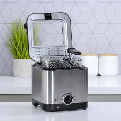 Garmin Quest 34250 - Silver - Electric Deep Fat Fryer Garmin Quest 34250 - Silver - Electric Deep Fat Fryer