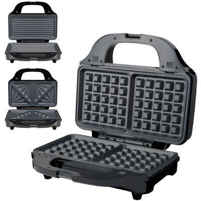 Garmin - Quest - 3-in-1 - Panini Grill - Waffle Maker Garmin - Quest - 3-in-1 - Panini Grill - Waffle Maker