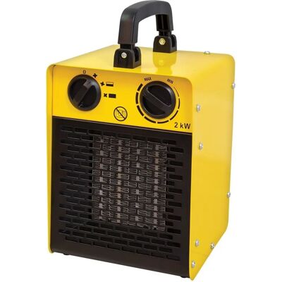 Benross 2000w Industrial Fan Heater - Adjustable Thermostatic Control Benross 2000w Industrial Fan Heater - Adjustable Thermostatic Control