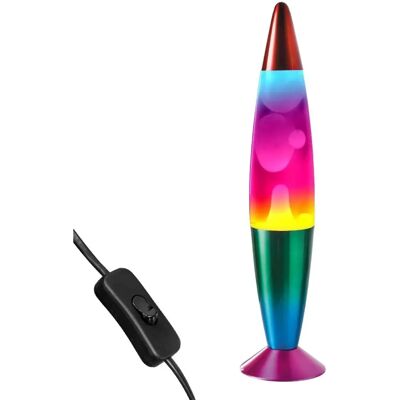 Global Gizmos - 55149 - Rainbow - 16in Tall - Lamp Global Gizmos - 55149 - Rainbow - 16in Tall - Lamp