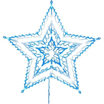 The Christmas Workshop - Star - Multicolor - 54cm - Light The Christmas Workshop - Star - Multicolor - 54cm - Light