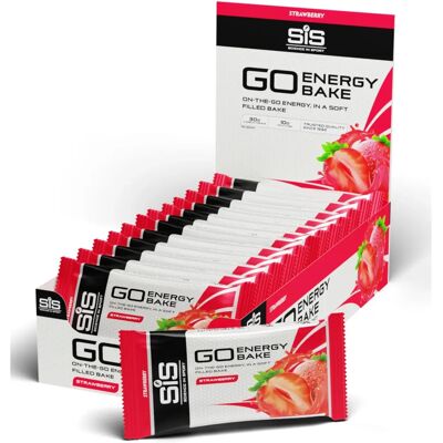 Science in Sport GO Energy Bake - Energy Bar - White/Black - 12x50g Science in Sport GO Energy Bake - Energy Bar - White/Black - 12x50g