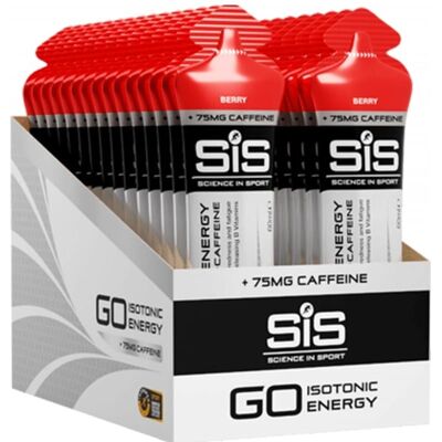 Science in Sport Go + Caféine Gel Énergétique Framboise - Type d'Énergie - Publicité Science in Sport Go + Caféine Gel Énergétique Framboise - Type d'Énergie - Publicité