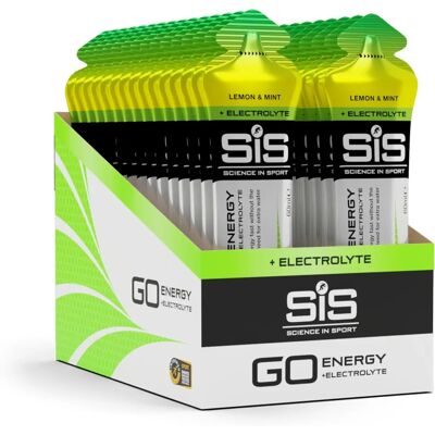 Science in Sport Go Energy Gel Eletrolítico Limão Menta - 30x60ml Science in Sport Go Energy Gel Eletrolítico Limão Menta - 30x60ml