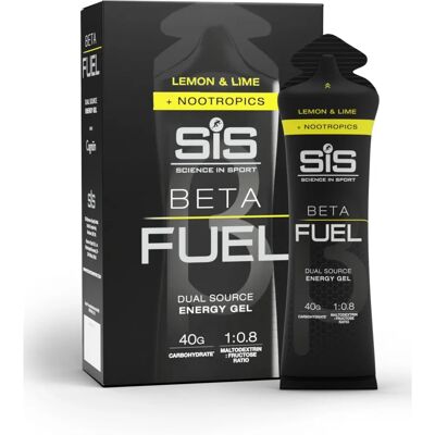 Science in Sport Beta Fuel con Nootropics - Gel Energético - 6 x 60ml Science in Sport Beta Fuel con Nootropics - Gel Energético - 6 x 60ml