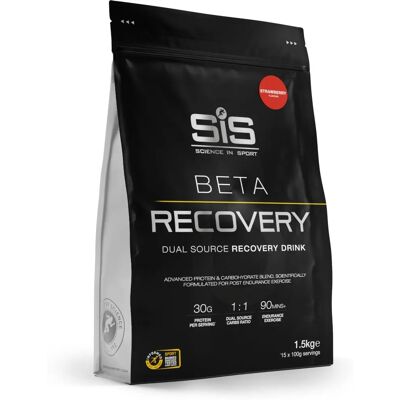 SIS Beta Fuel Recovery - Polvo de fresa - Nutrición deportiva SIS Beta Fuel Recovery - Polvo de fresa - Nutrición deportiva