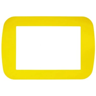 Marco de chão Kaiserkraft - A4, Amarelo - Produto de piso Marco de chão Kaiserkraft - A4, Amarelo - Produto de piso