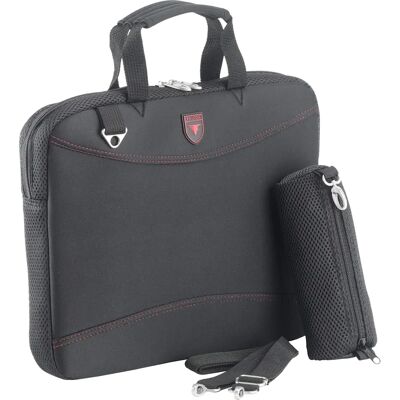 Falcon 16-inch Neoprene Laptop Sleeve - FI2598 Black/Red Falcon 16-inch Neoprene Laptop Sleeve - FI2598 Black/Red