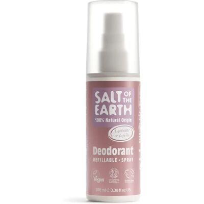 Salt of the Earth Déodorant Spray Naturel Lavande & Vanille - 100ml Salt of the Earth Déodorant Spray Naturel Lavande & Vanille - 100ml