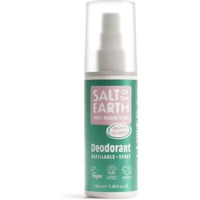 Sel de la Terre Déodorant Naturel Melon & Concombre 100 ml Sel de la Terre Déodorant Naturel Melon & Concombre 100 ml