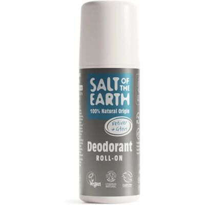 Salt der Erde Reine Rüstung Vetiver & Zitrus Früchte Natürliches Deodorant Roll-On Salt der Erde Reine Rüstung Vetiver & Zitrus Früchte Natürliches Deodorant Roll-On