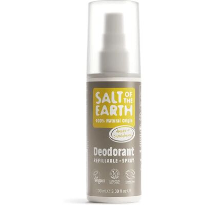 Salt of the Earth Jantár & Santal Prírodný Deodorant Spray, 100ml Salt of the Earth Jantár & Santal Prírodný Deodorant Spray, 100ml