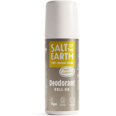Déodorant Roll-On Naturel de Salt of the Earth Ambre & Bois de Santal 75ml Déodorant Roll-On Naturel de Salt of the Earth Ambre & Bois de Santal 75ml