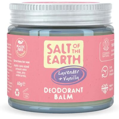 Salt of the Earth Natural Deodorant Balm Lavender & Vanilla 60 g Salt of the Earth Natural Deodorant Balm Lavender & Vanilla 60 g