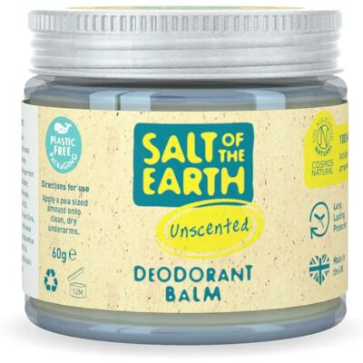 Salt of the Earth Bálsamo desodorante sin fragancia Salt of the Earth Bálsamo desodorante sin fragancia
