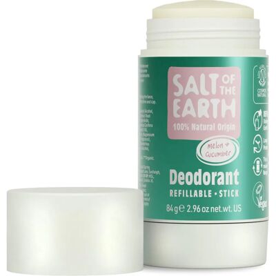 Salt Of the Earth Melon & Concombre Déodorant Stick - Déodorant en Stick - Publicité Salt Of the Earth Melon & Concombre Déodorant Stick - Déodorant en Stick - Publicité