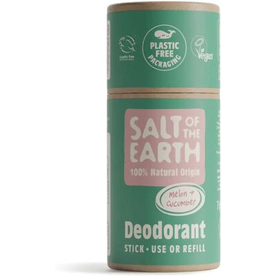 Salt Of the Earth Melon & Concombre Refill Déodorant Stick - Déodorant Stick - Publicité Salt Of the Earth Melon & Concombre Refill Déodorant Stick - Déodorant Stick - Publicité