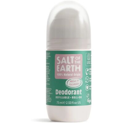 Salt Of The Earth Natürlicher Roll-On-Deodorant Melone & Gurke 75ml Salt Of The Earth Natürlicher Roll-On-Deodorant Melone & Gurke 75ml